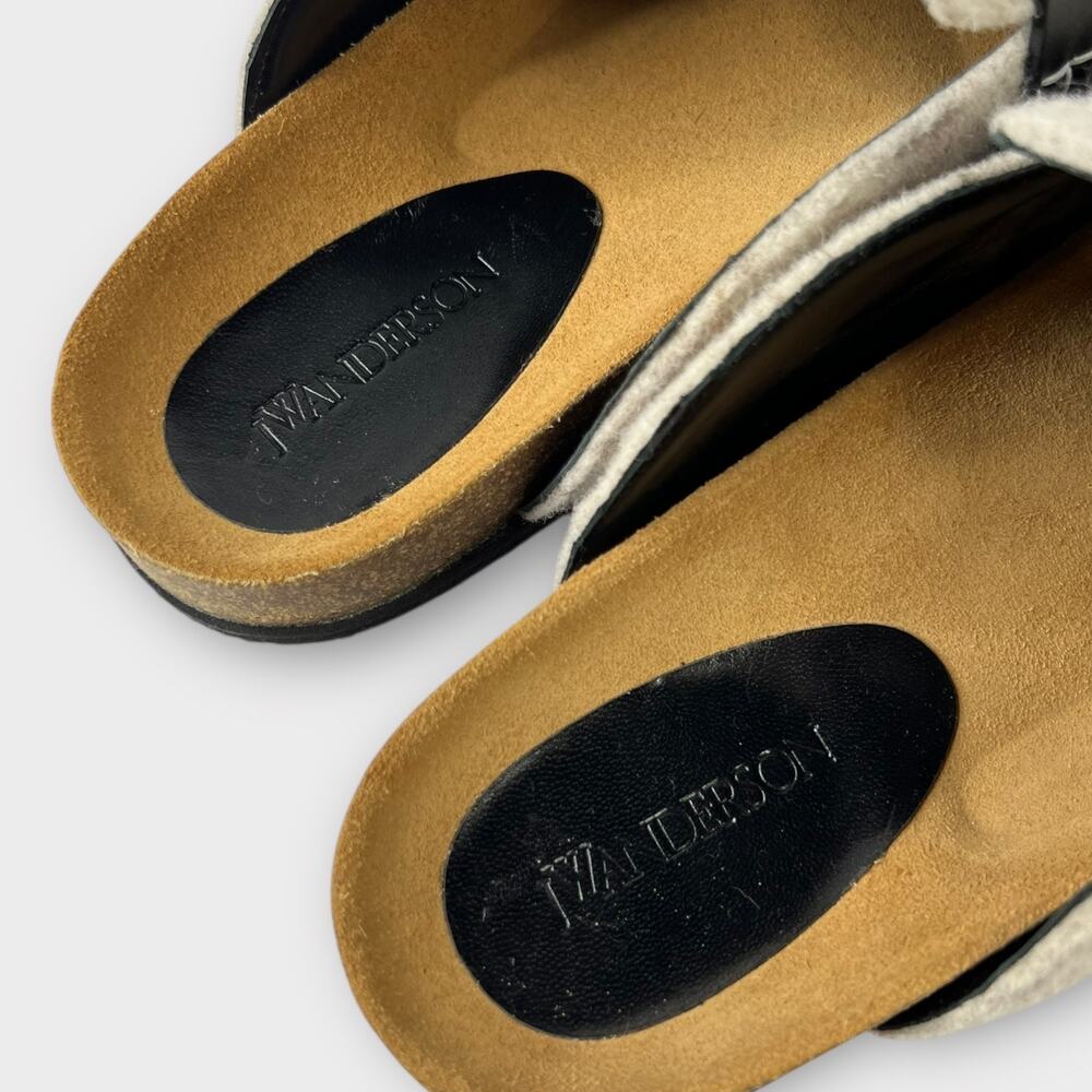 JW Anderson Penny Lana Felt Mule Slip-on Size 42 NEW - Picture 6 of 12